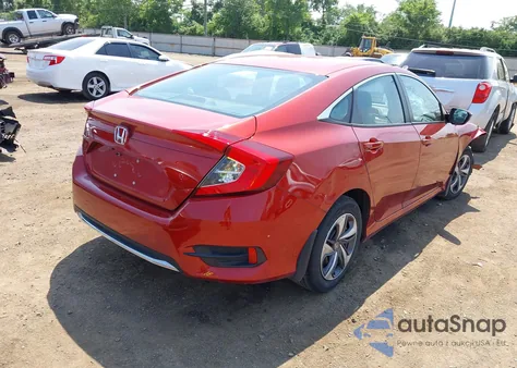 2020 Honda Civic Lx from USA, damaged, VIN 2HGFC2F62LH550469